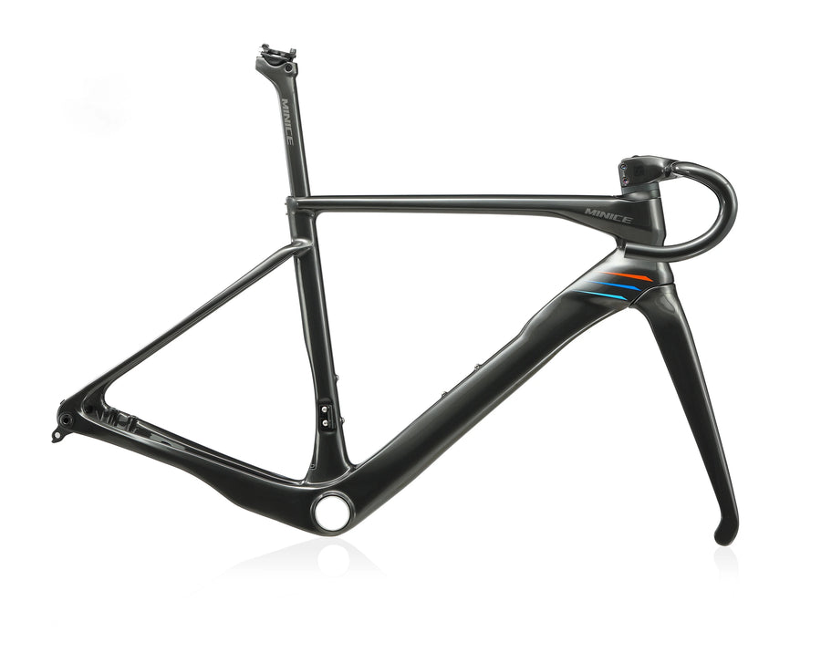 Cuadro MR1 negro con manillar integrado