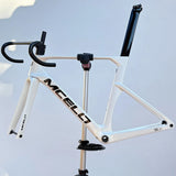 Cuadro Aero 01 blanco con manillar integrado