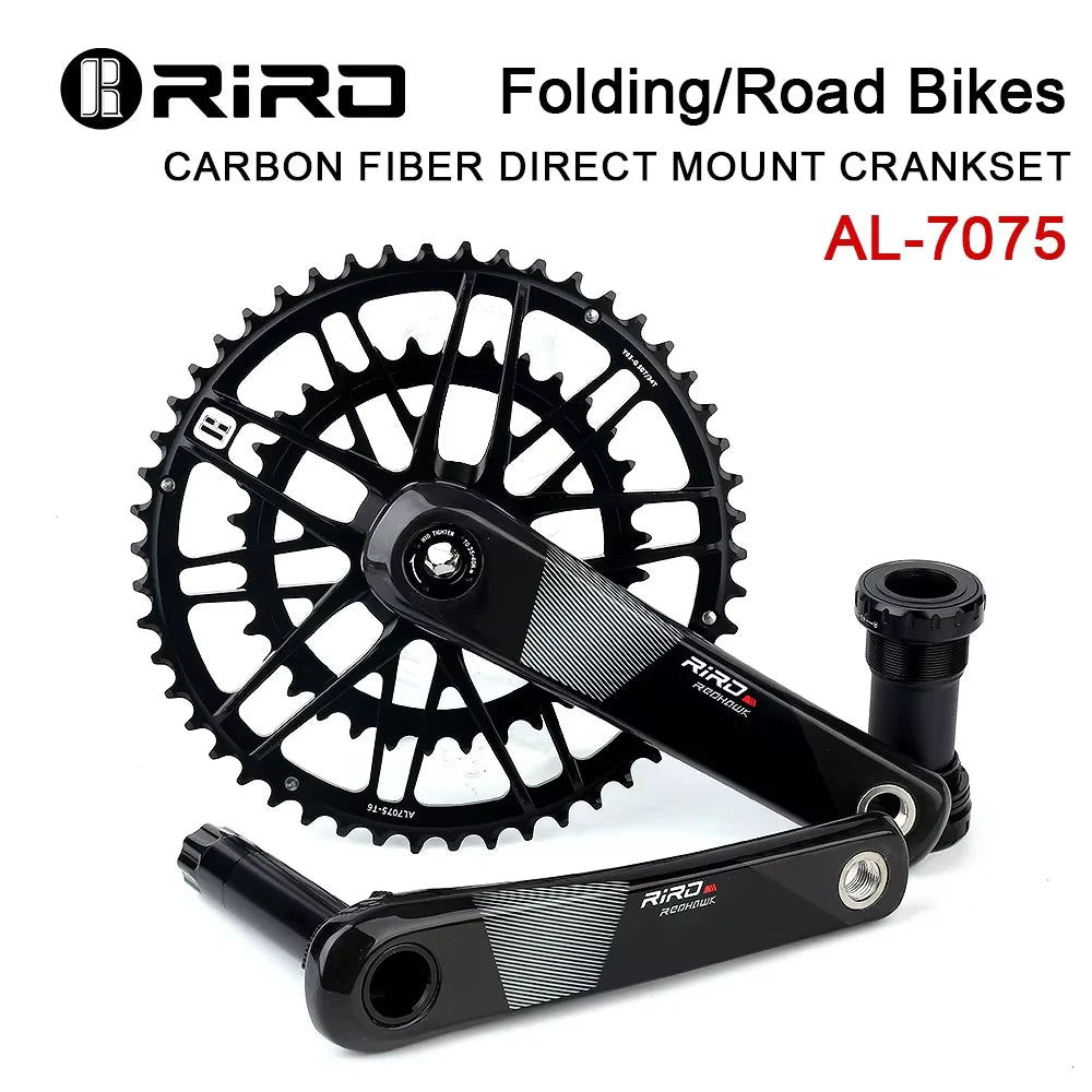 Bielas de carbono RIRO 50/34T