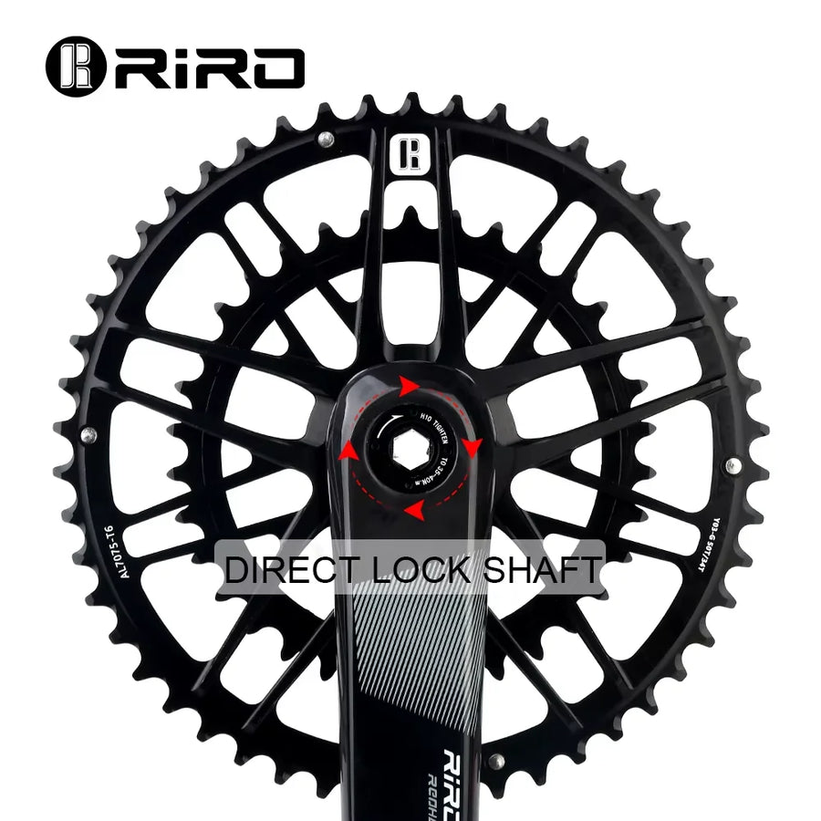 Bielas de carbono RIRO 50/34T, detalle 3