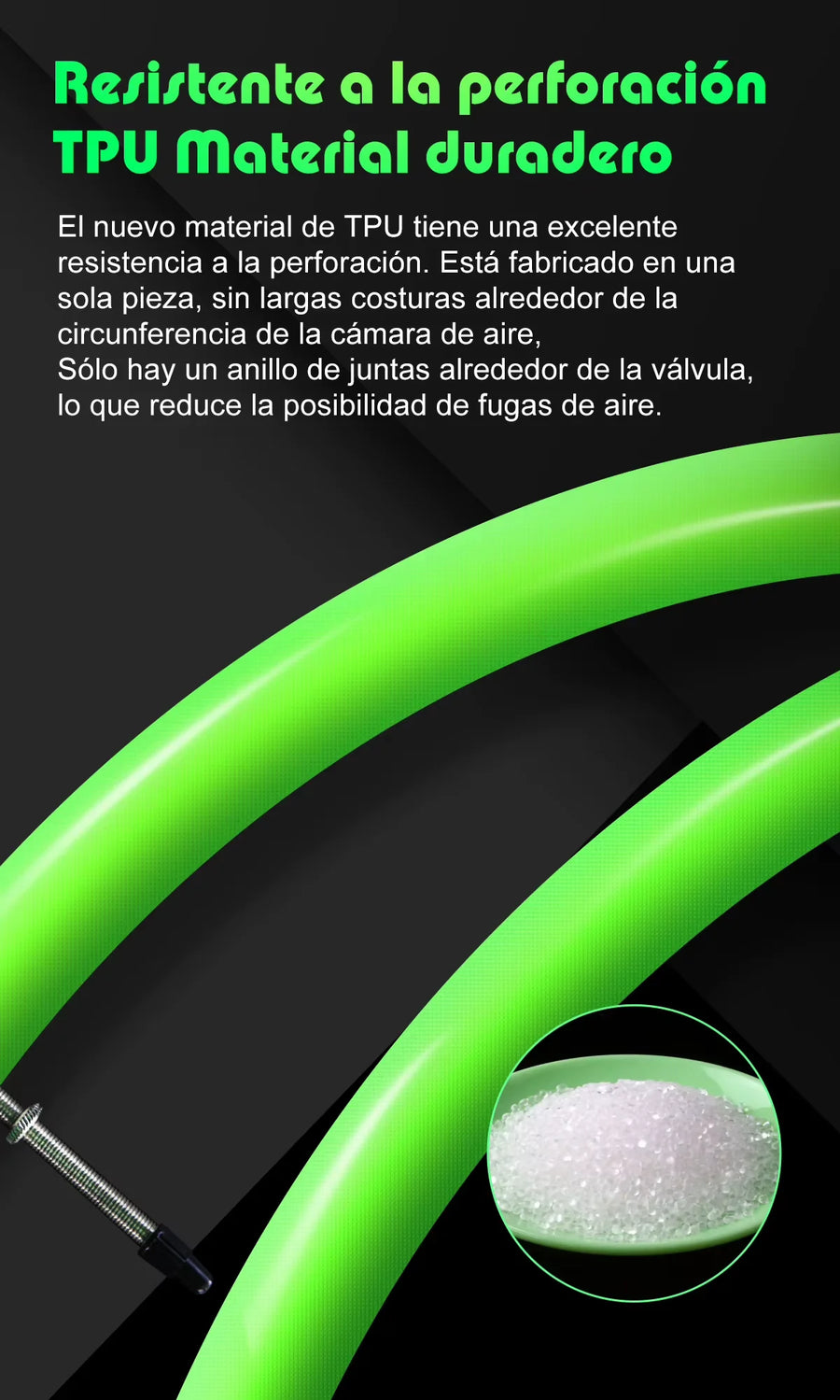 Cámaras TPU 700c, detalle 4