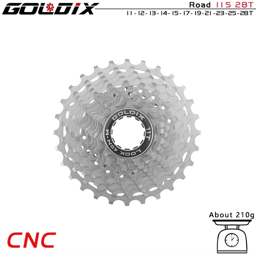Casete Goldix 11v 11-28T