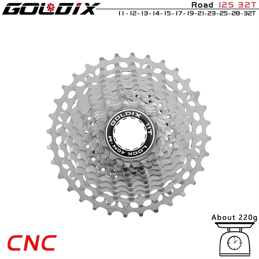 Casete Goldix 12v 11-32T