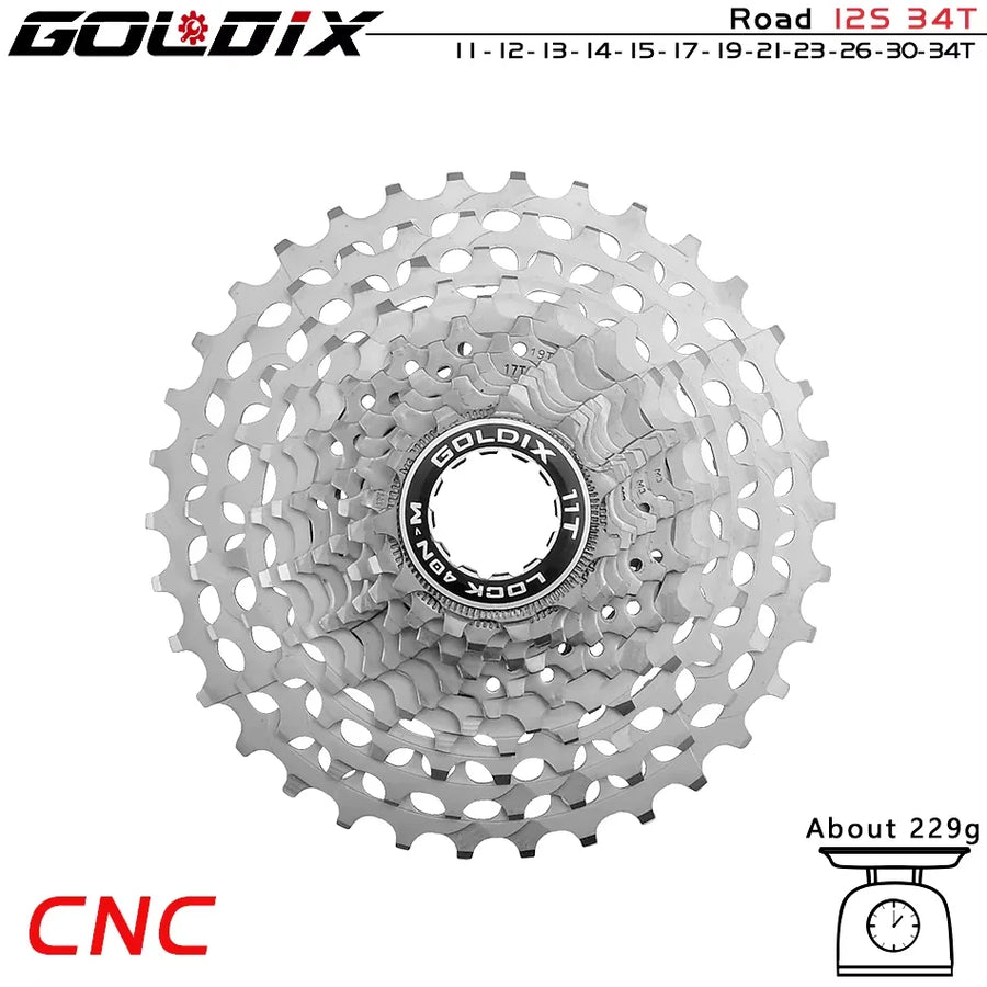 Casete Goldix 12v 11-34T