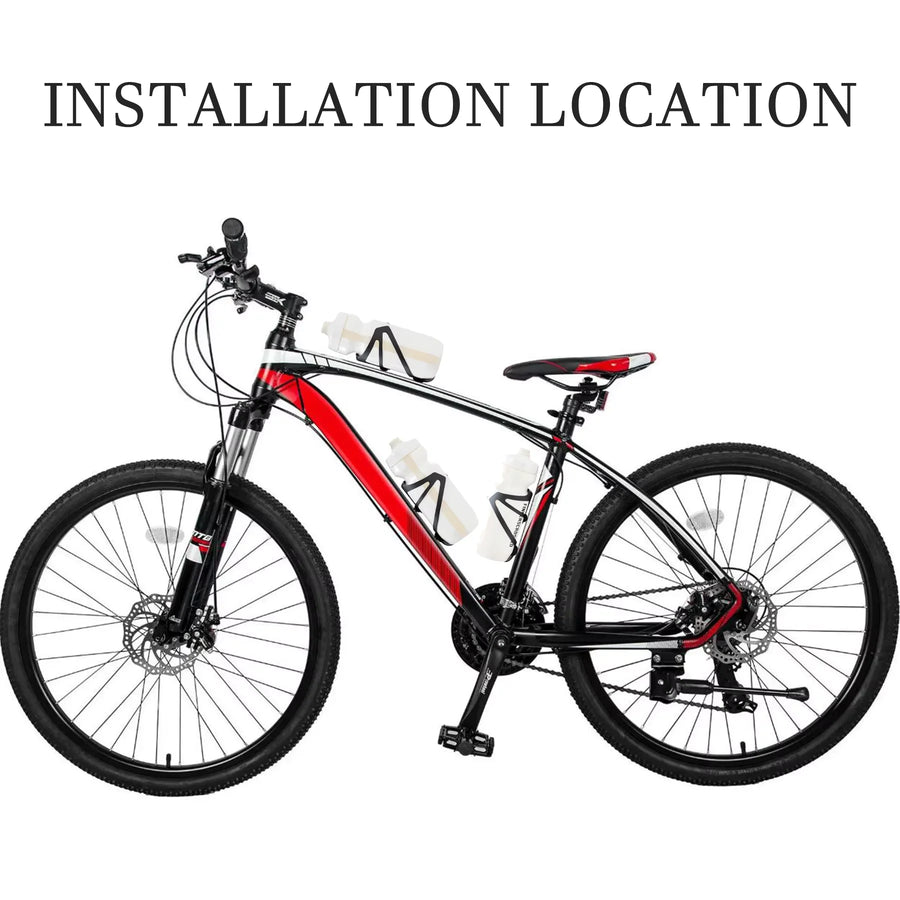 Portabidones de carbono 3K negro mate, foto 6
